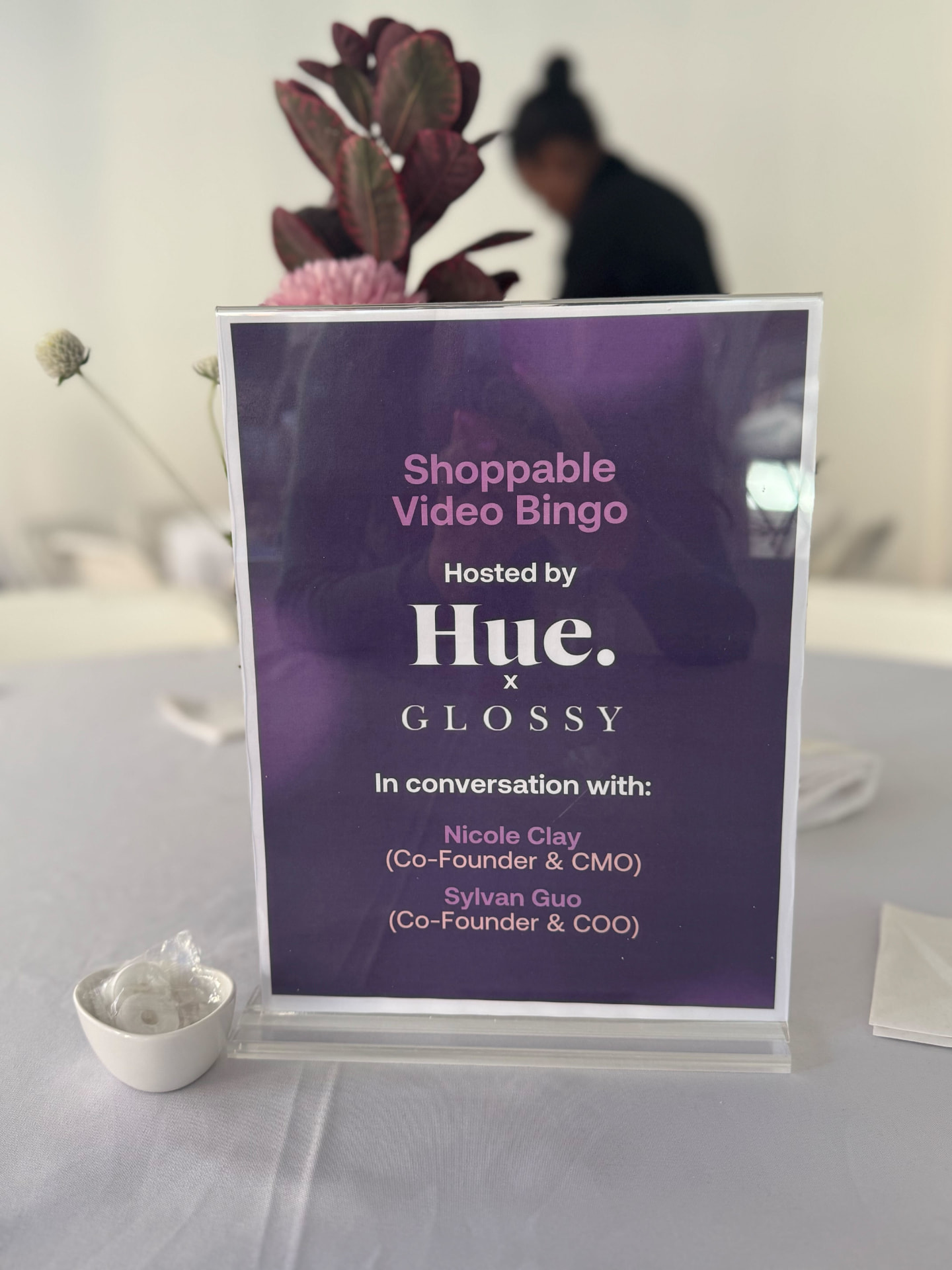 Hue x Glossy Dinner — New York